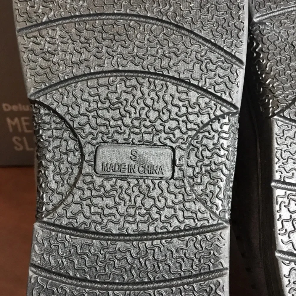NWT Memory Foam Slippers men from Wayland Square Sz Small. Have 3 gray pairs